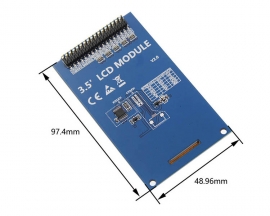 3.5inch 320x480 RGB 65K TFT LCD Display Module XPT2046 NT35310 Driver 16Bit 3.3V 5V LCD